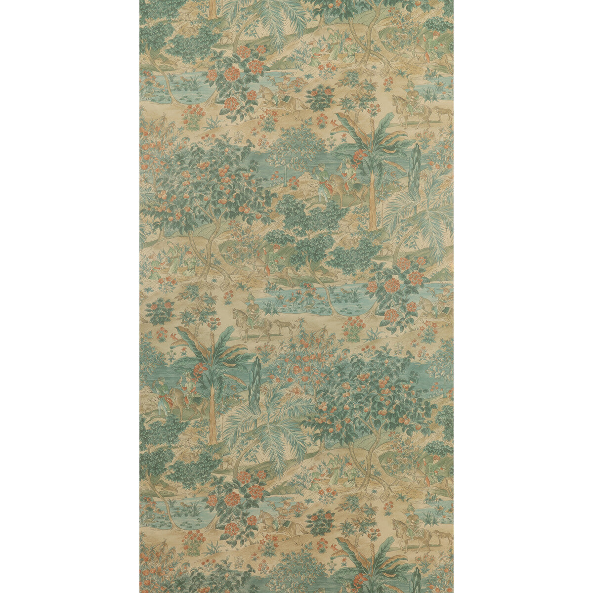 BW45088-1 RAMAYANA SAGE/MULTI G P & J BAKER Wallpaper