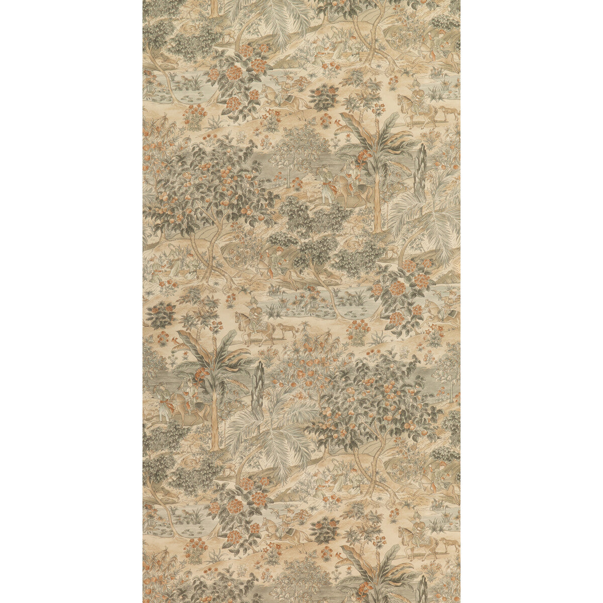 BW45088-4 RAMAYANA WOODSMOKE G P & J BAKER Wallpaper