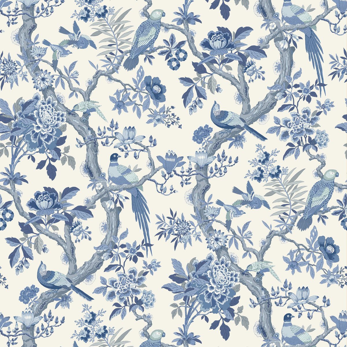 BW45094-5 ELTHAM INDIGO G P & J BAKER Wallpaper