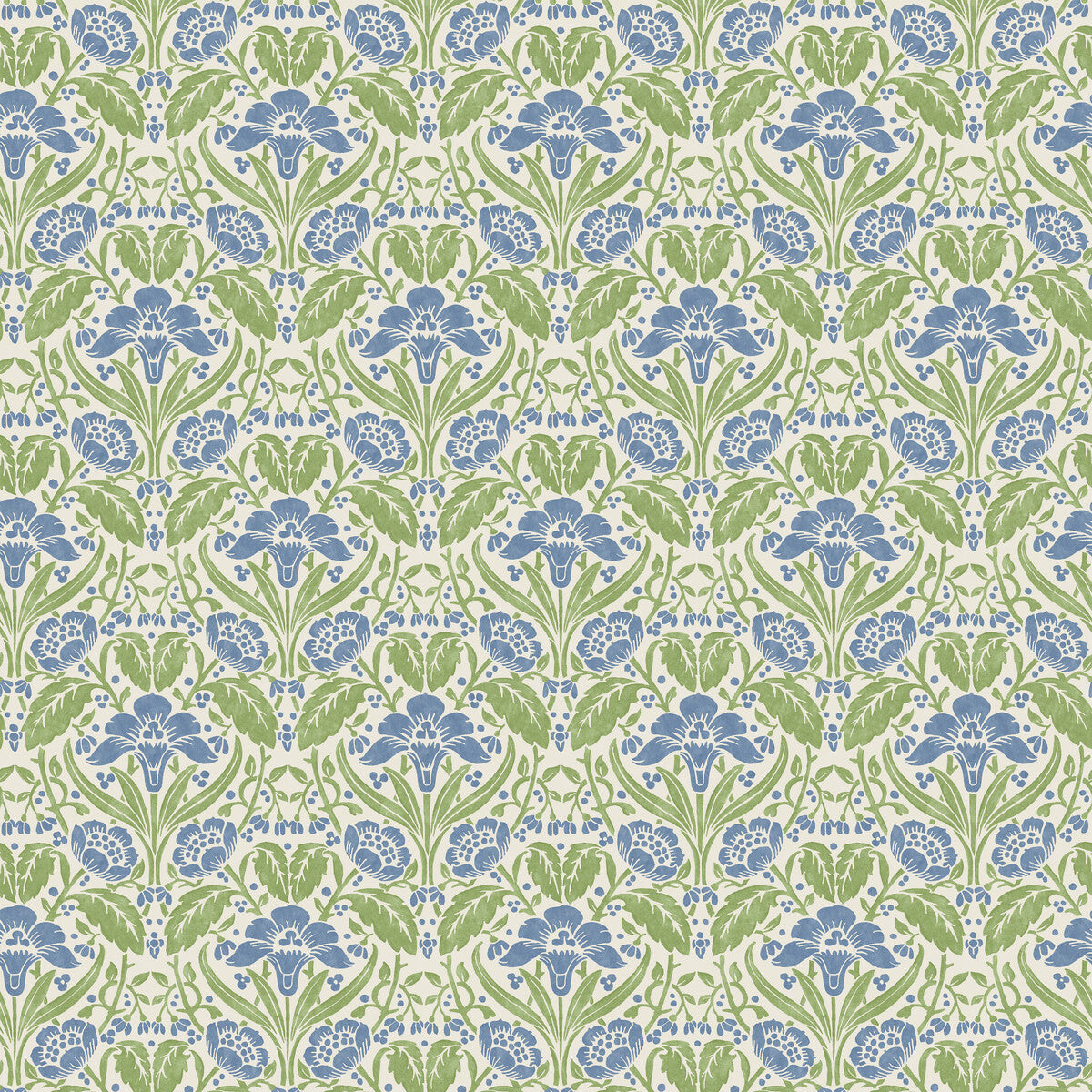 BW45101-2 IRIS MEADOW BLUE/GREEN G P & J BAKER Wallpaper