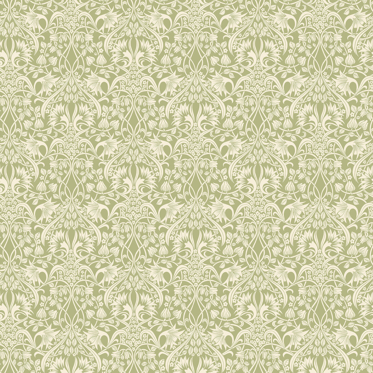 BW45102-1 FRITILLERIE GREEN G P & J BAKER Wallpaper