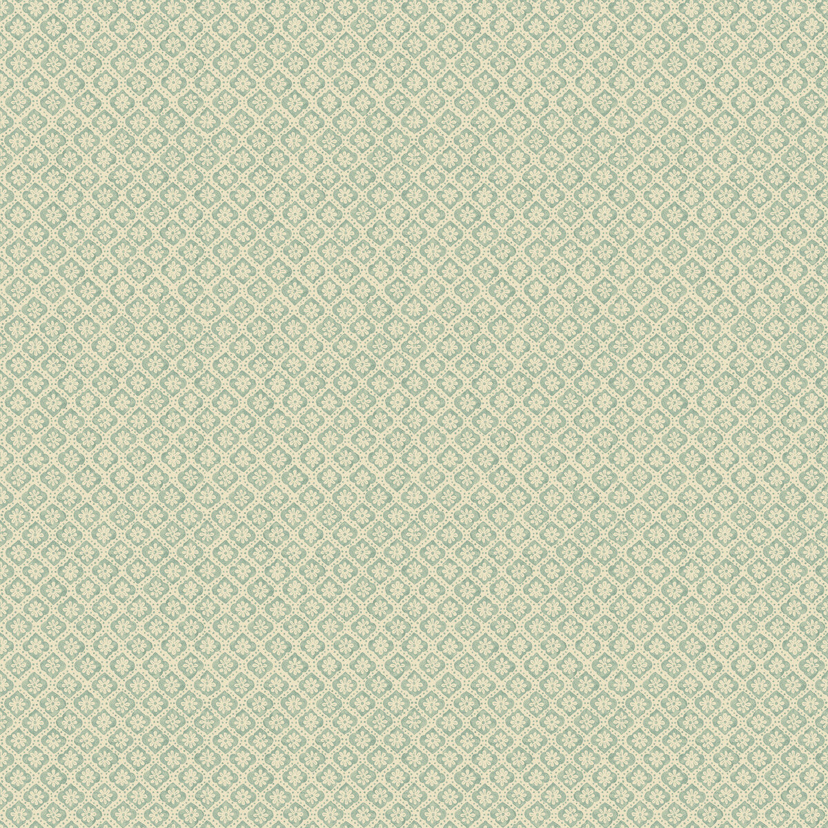BW45119-2 INDUS FLOWER AQUA G P & J BAKER Wallpaper