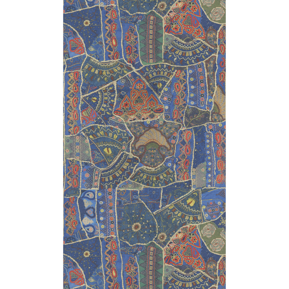 BW45125-1 FRONT ROW JEWEL BLUE G P & J BAKER Wallpaper