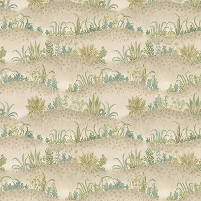BW45145-2 GARDEN TAPESTRY SOFT BLUE/GREEN G P & J BAKER Wallpaper