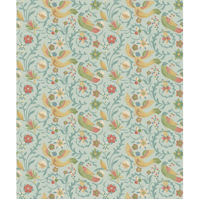 BW45149-4 ROYAL COURT AQUA G P & J BAKER Wallpaper
