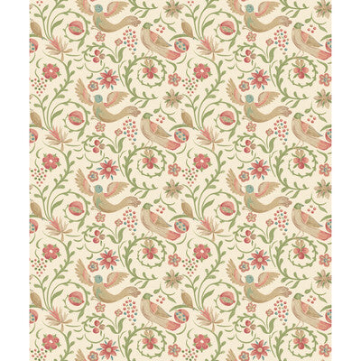 BW45149-6 ROYAL COURT PINK/GREEN G P & J BAKER Wallpaper