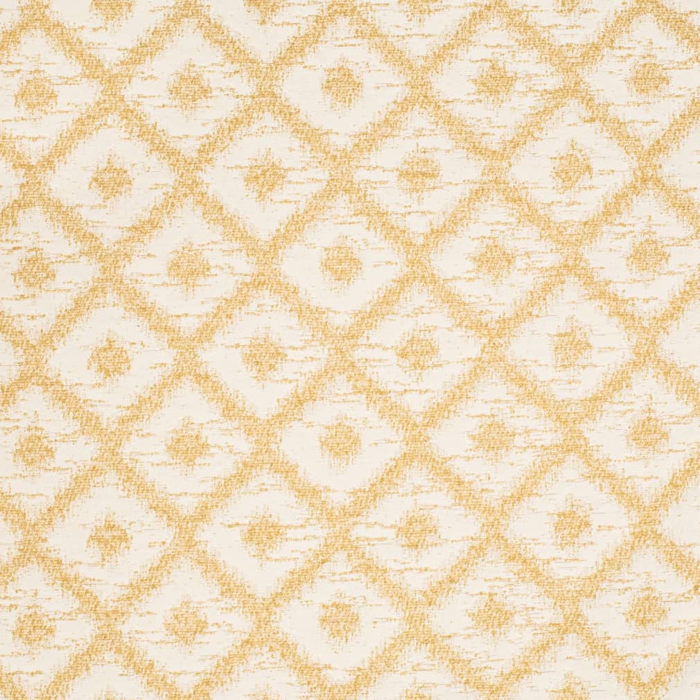 CB600-263 Abstract & Geometric,Diamonds Gold & Yellow Charlotte Fabrics Woven Patterns