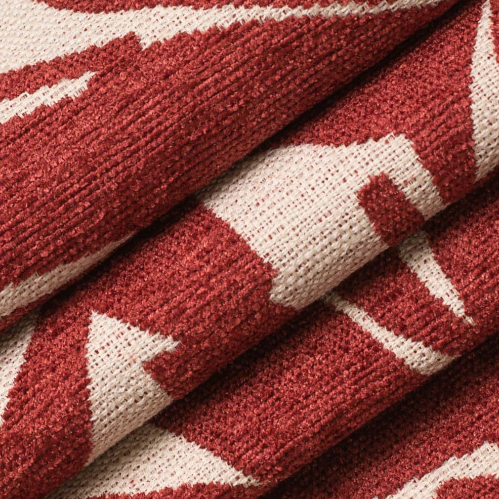 CB700-528 Leaves,Tropical & Botanical nan Red & Burgundy Charlotte Colors