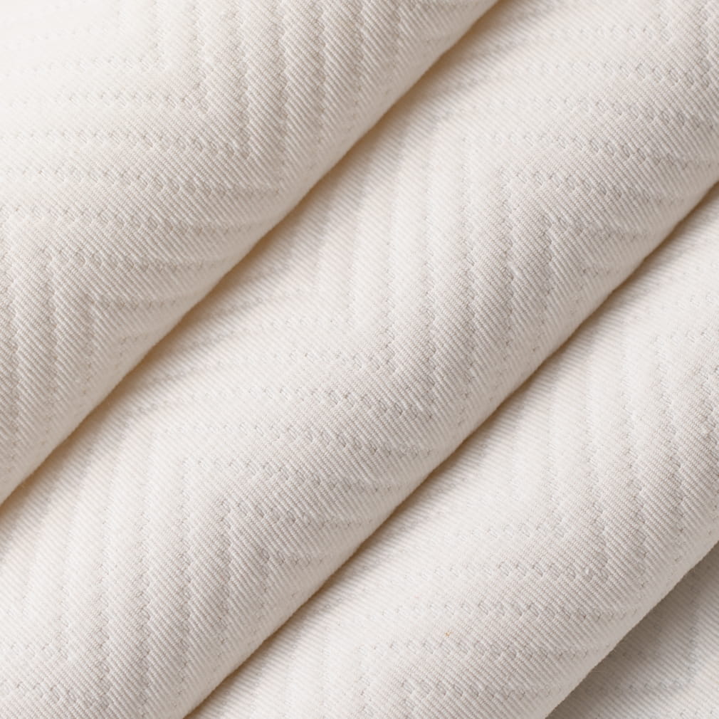 CB700-620 Herringbone & Chevron nan White & Ivory Charlotte Fabrics