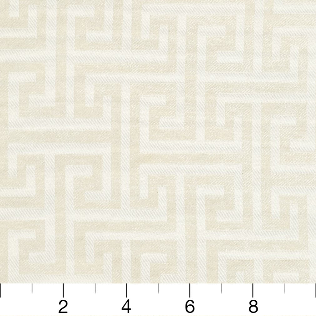 CB800-118 Abstract & Geometric,Greek Key nan White & Ivory Charlotte Colors