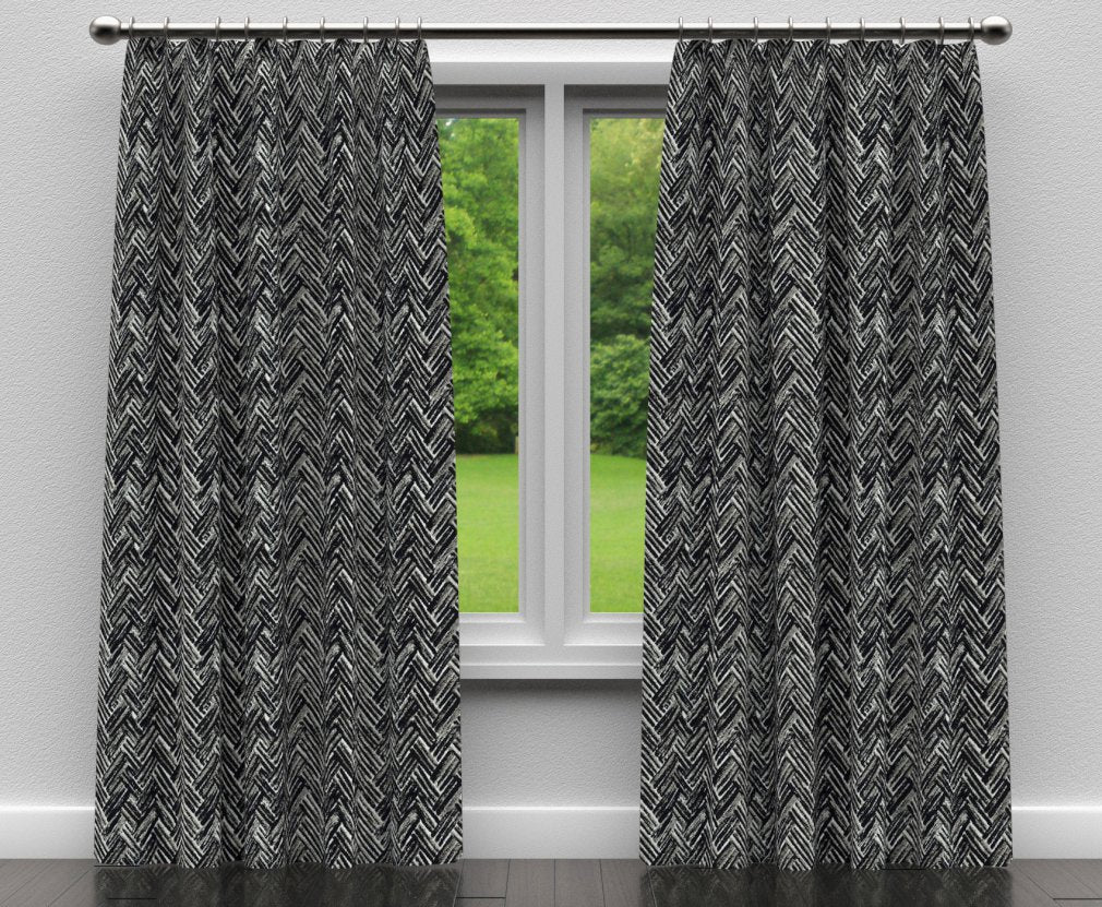 CB800-129 Abstract & Geometric nan Black Charlotte Colors