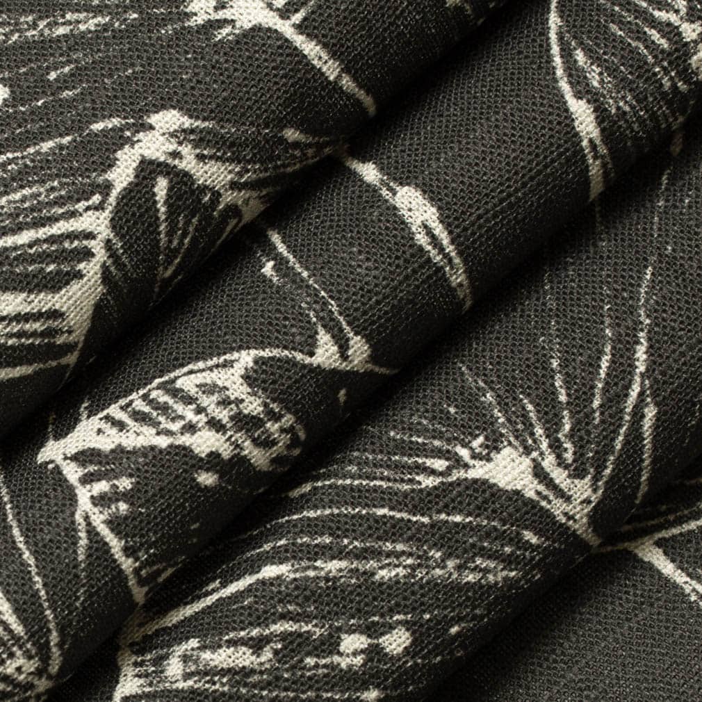CB800-410 Abstract & Geometric,Leaves nan Black Charlotte Colors