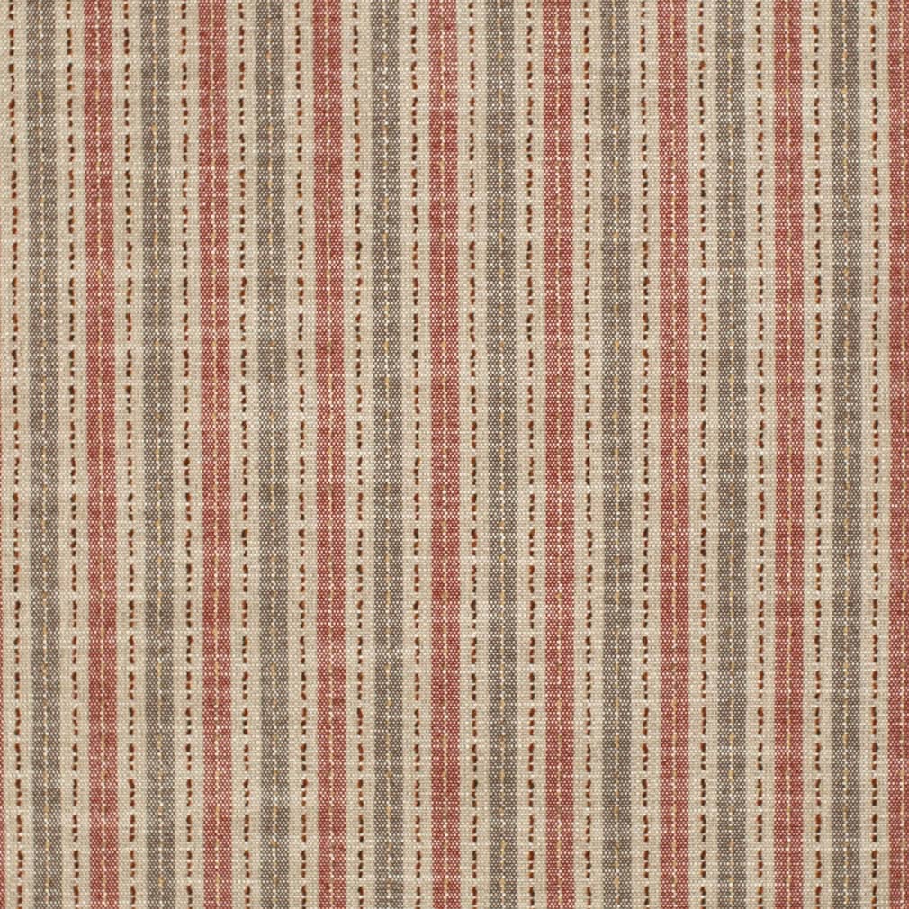 CB800-417 Stripe Red & Burgundy Charlotte Fabrics Woven Patterns