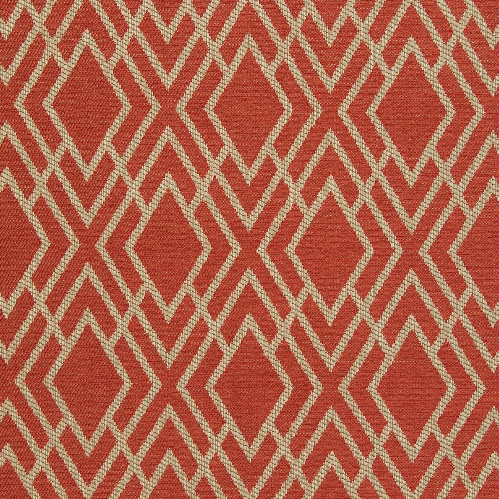CB800-93 Abstract & Geometric Red & Burgundy Charlotte Fabrics Woven Patterns
