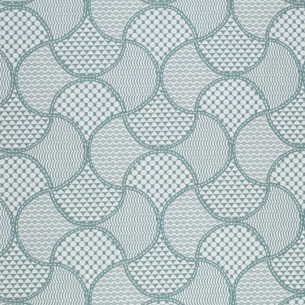 CB900-164 Abstract & Geometric Aqua & Teal Charlotte Fabrics Crypton,Woven Patterns