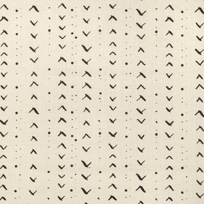 CCF-2342-8116 TITIK BLACK/NATURAL CAROLINE CECIL TEXTILES Fabrics Drapery Upholstery