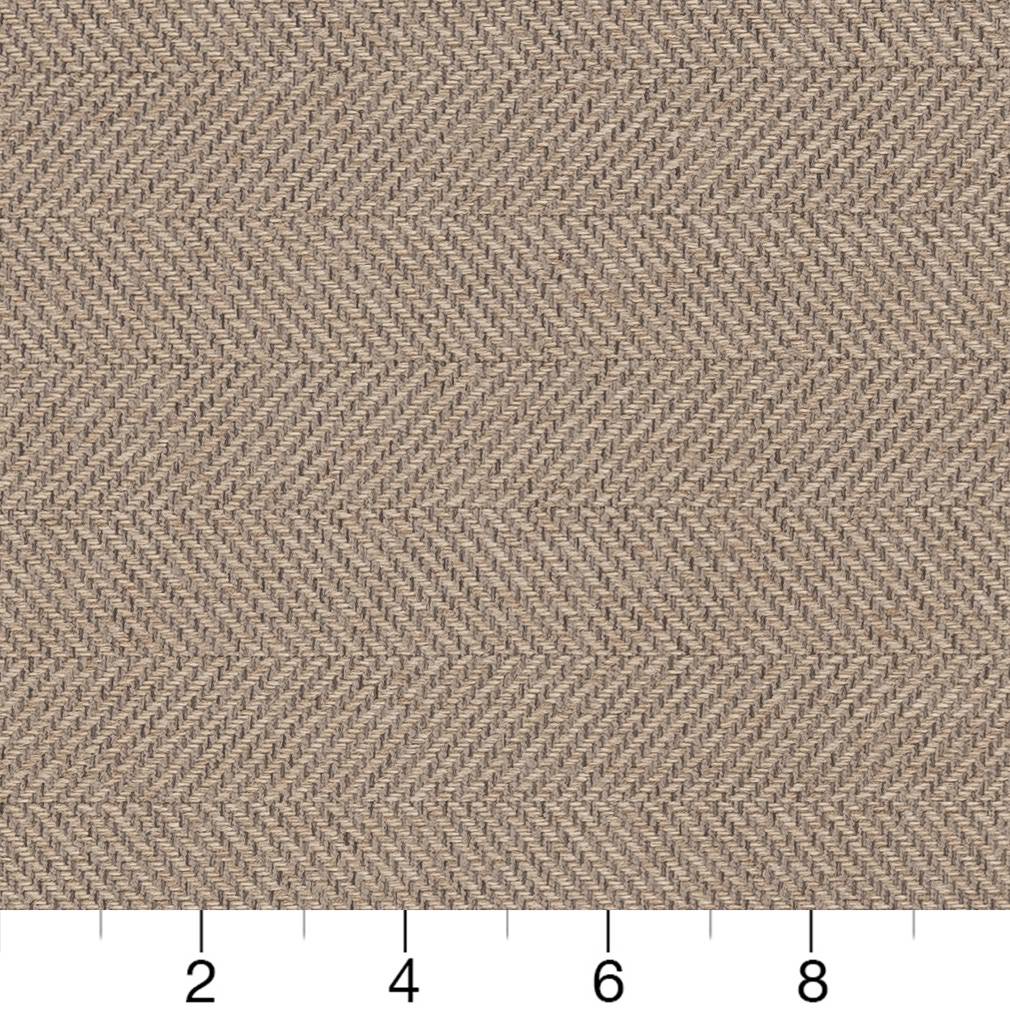 D1238 Herringbone & Chevron Stone Chevron Grey & Silver Charlotte Fabrics