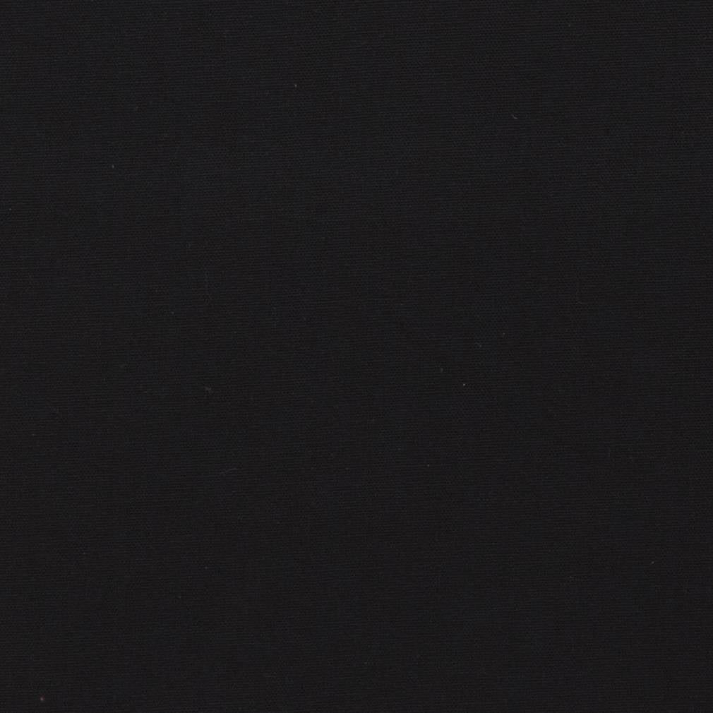 D1250 Plain & Solid Onyx Black Charlotte Fabrics