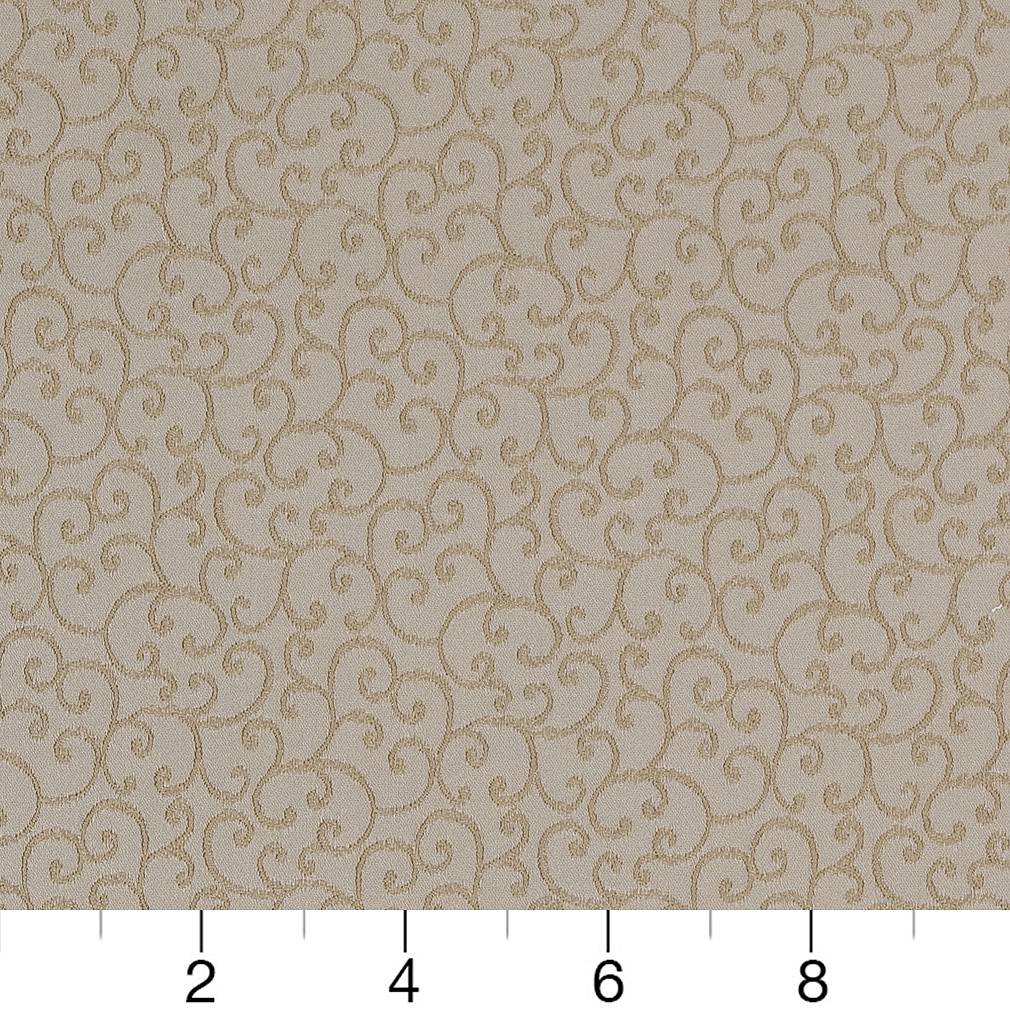 D1566 Small Scale Pewter Vine Grey & Silver Charlotte Fabrics