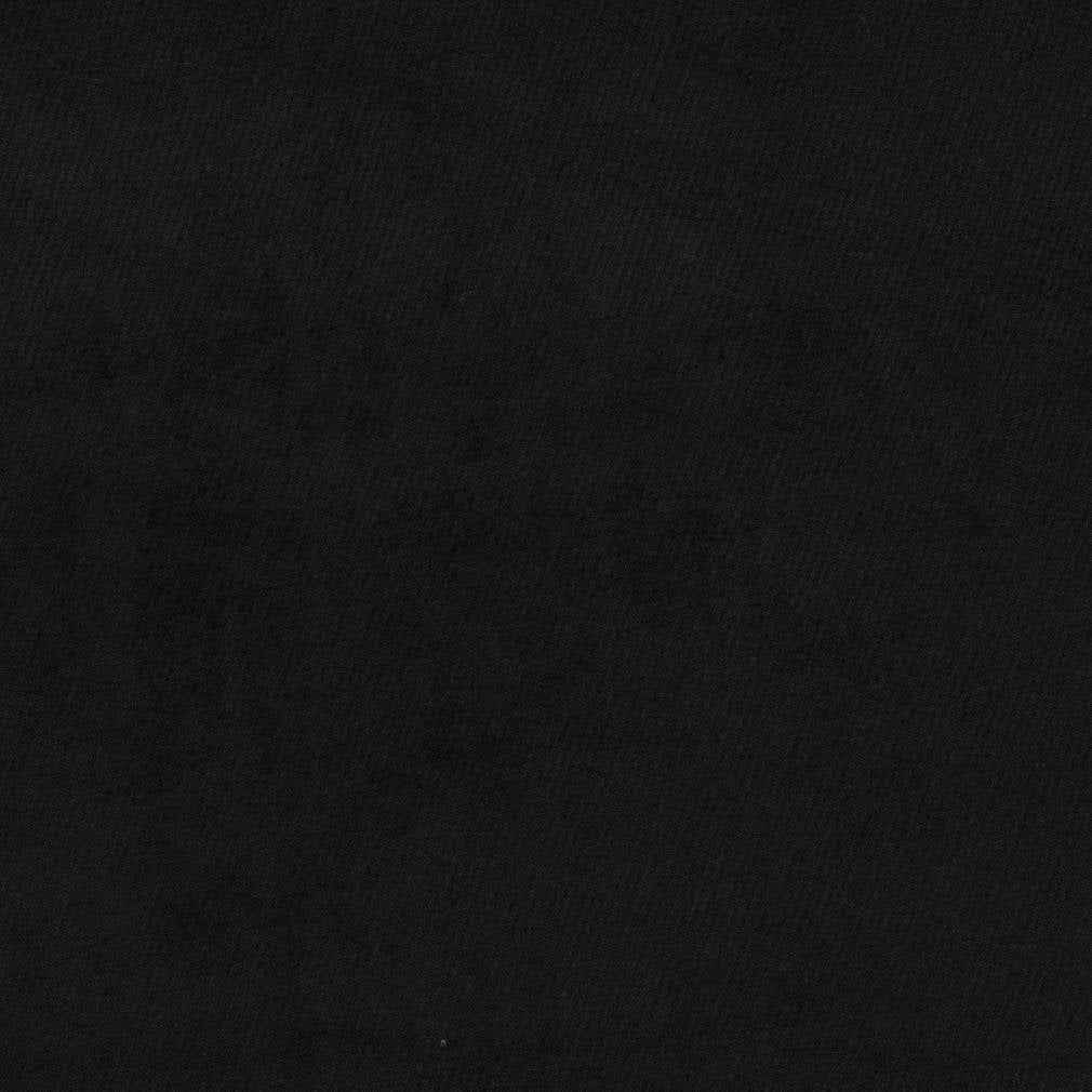 D1765 Plain & Solid Onyx Black Charlotte Fabrics