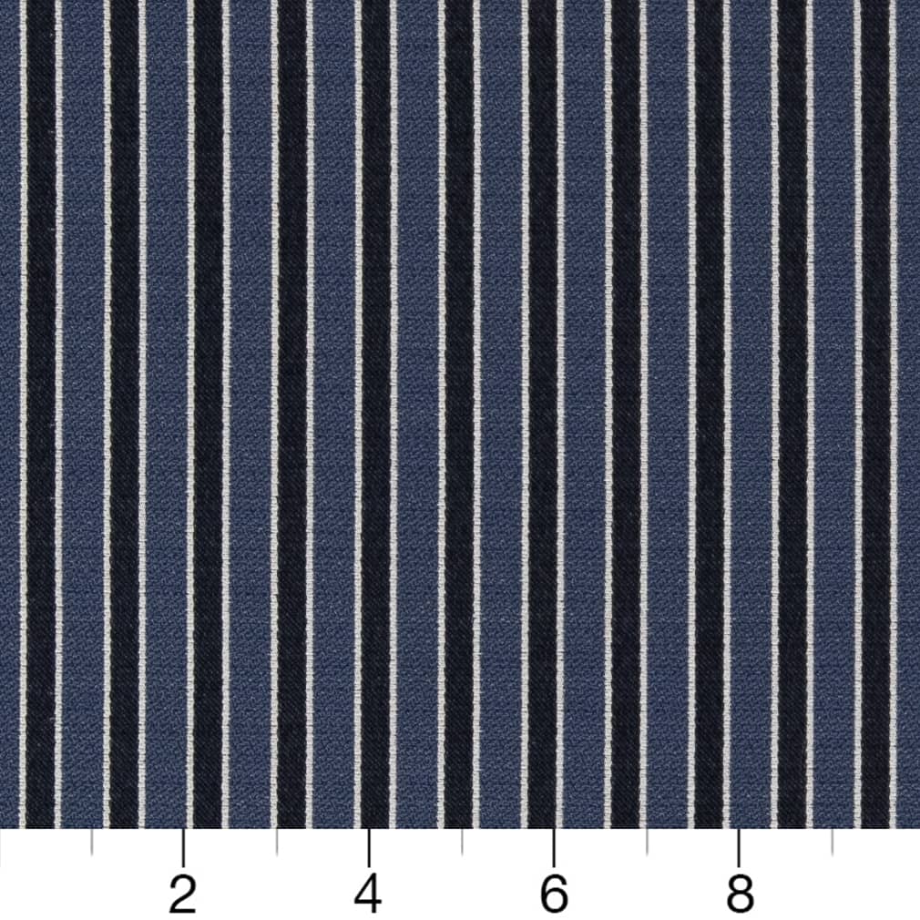 D2134 Small Scale,Stripe Wedgewood Stripe Blue Charlotte Fabrics