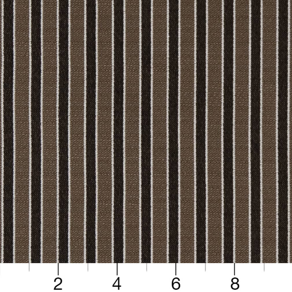 D2138 Small Scale,Stripe Truffle Stripe Brown Charlotte Fabrics