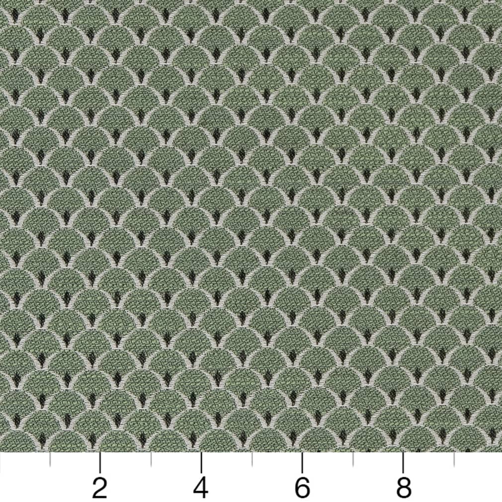 D2146 Small Scale Spring Scales Green Charlotte Fabrics
