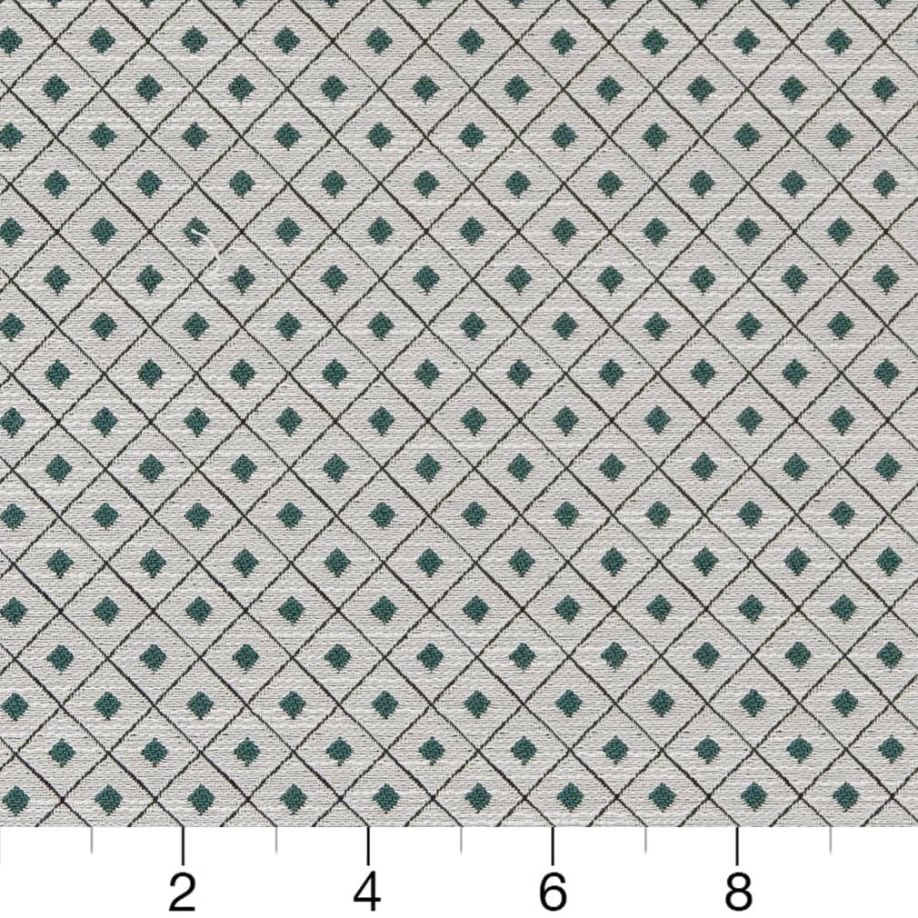 D2157 Diamonds,Small Scale Jade Diamond Green Charlotte Fabrics