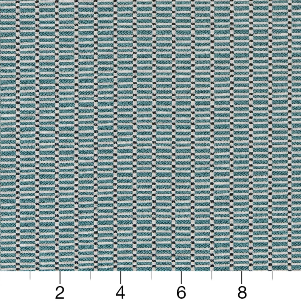 D2159 Small Scale Aqua Stack Aqua & Teal Charlotte Fabrics