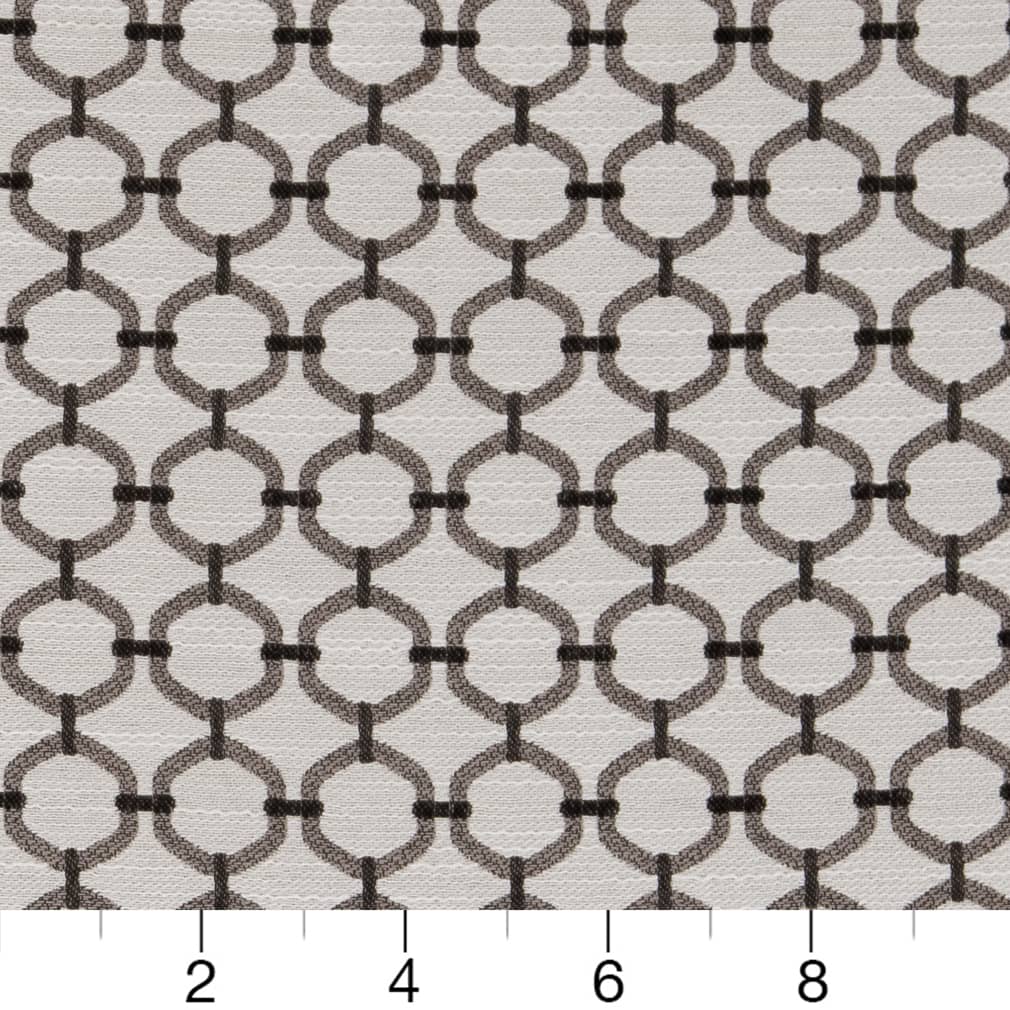 D2175 Abstract & Geometric,Small Scale Pewter Lattice Grey & Silver Charlotte Fabrics
