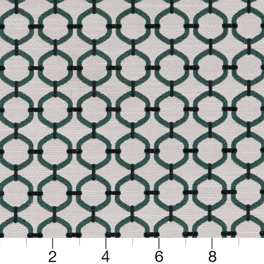D2177 Abstract & Geometric,Small Scale Jade Lattice Green Charlotte Fabrics