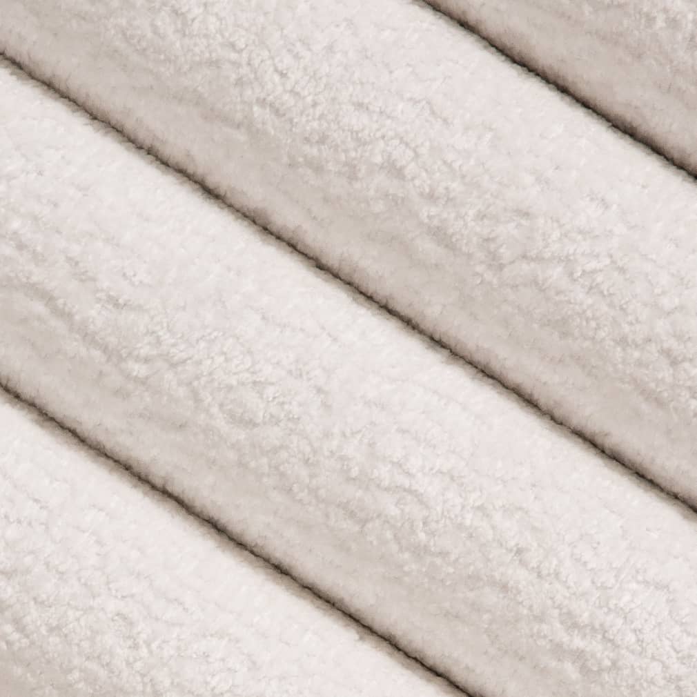 D2235 Plain & Solid Snow White & Ivory Charlotte Fabrics