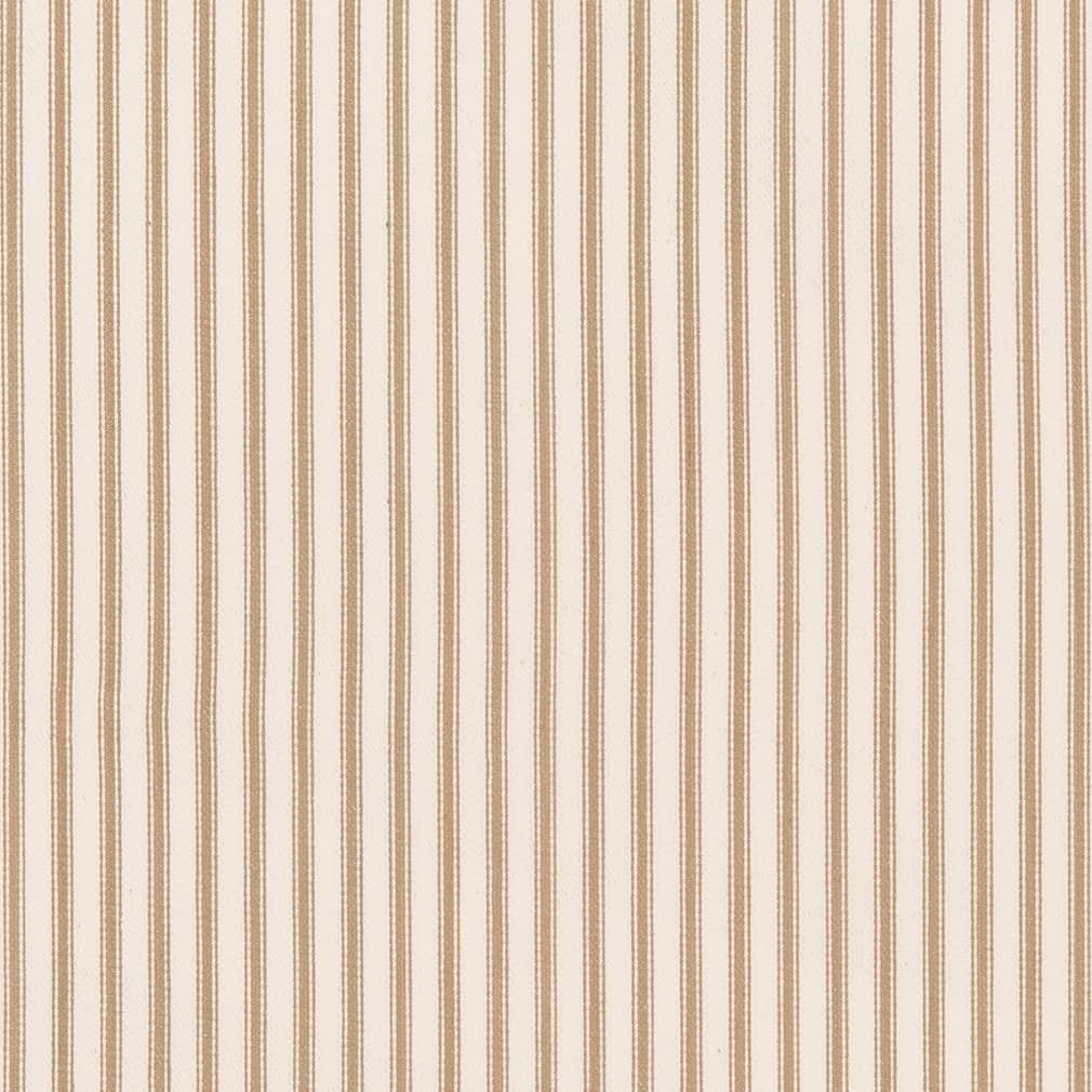 D2355 Small Scale,Stripe Latte Beige & Taupe Charlotte Fabrics