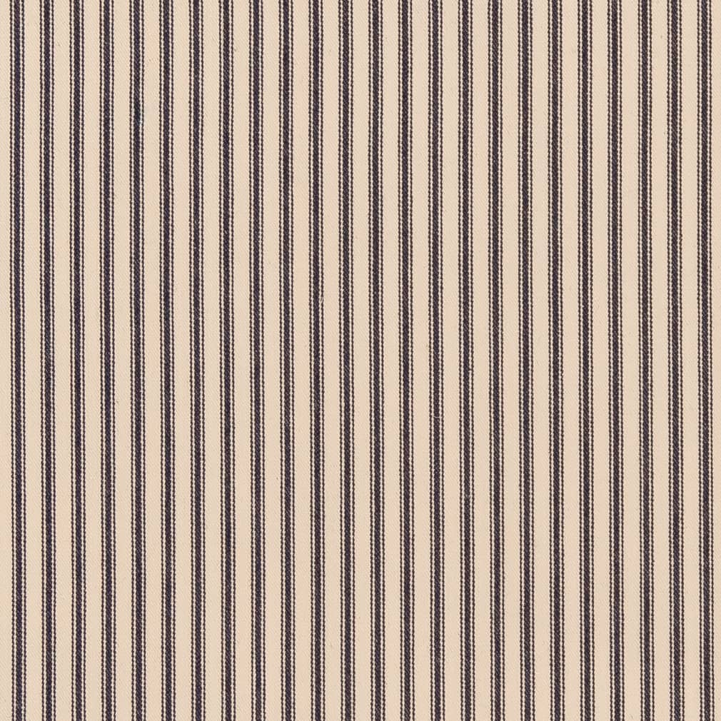 D2377 Small Scale,Stripe Oxford Blue Charlotte Fabrics