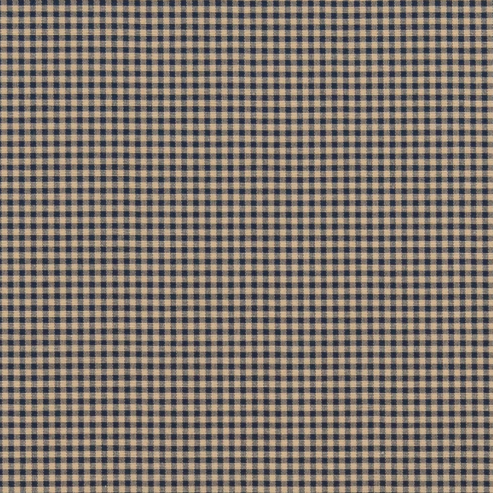 D2400 Check & Houndstooth,Small Scale Sapphire Blue Charlotte Fabrics