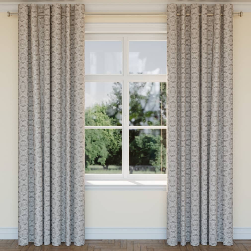 D2427 Abstract & Geometric,Global Flannel Grey & Silver Charlotte Fabrics