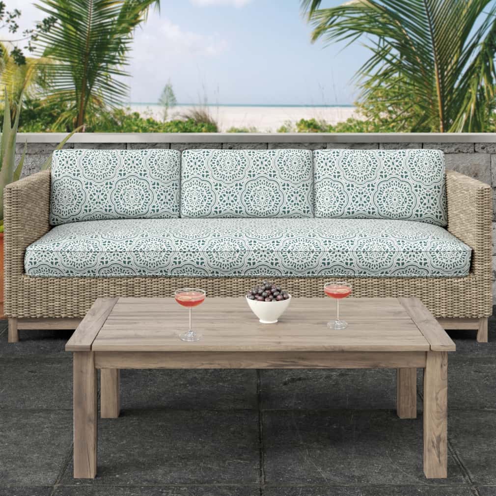 D2550 Abstract & Geometric,Global Caribbean Aqua & Teal Charlotte Fabrics