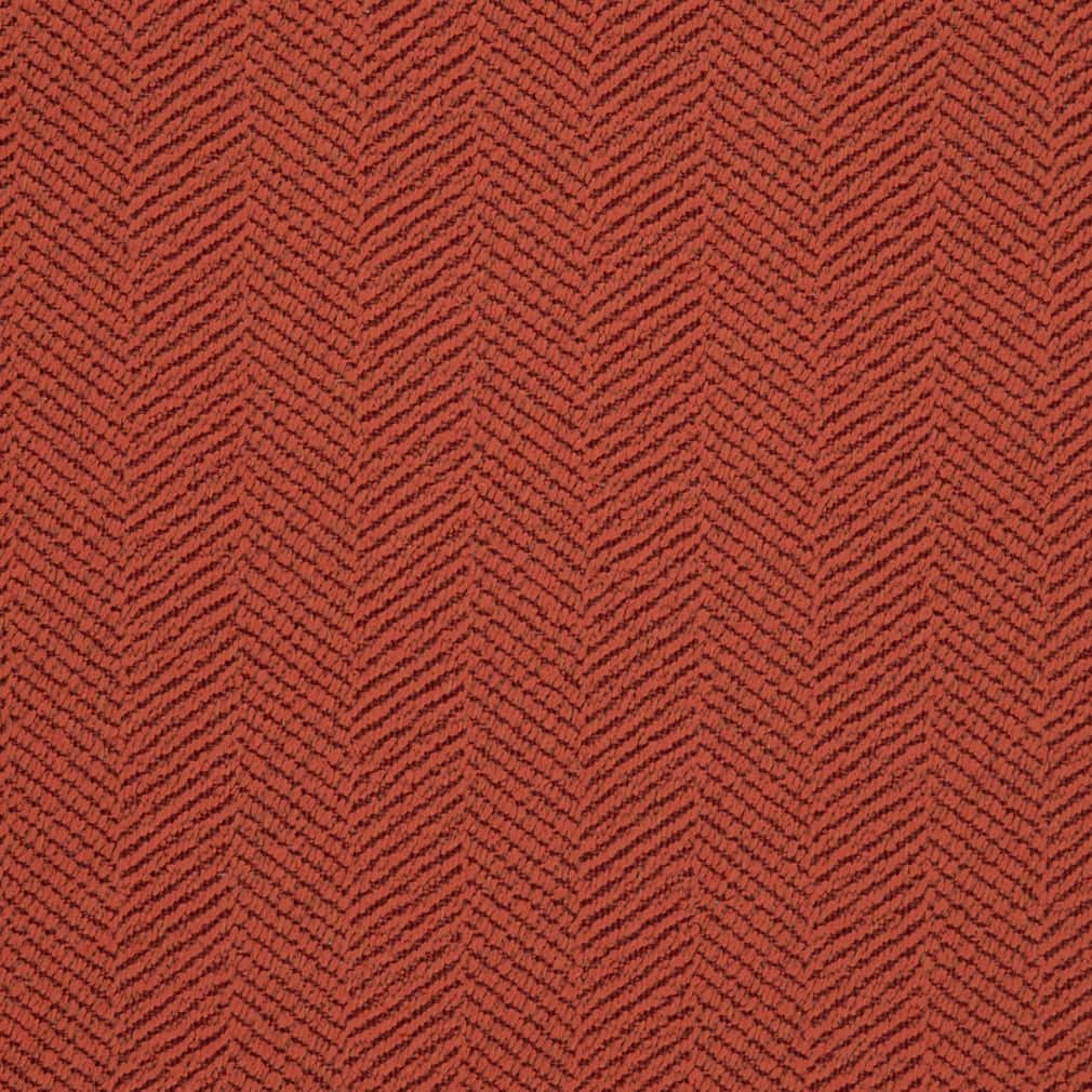 D2881 Herringbone & Chevron,Plain & Solid Carrot Orange & Rust Charlotte Fabrics