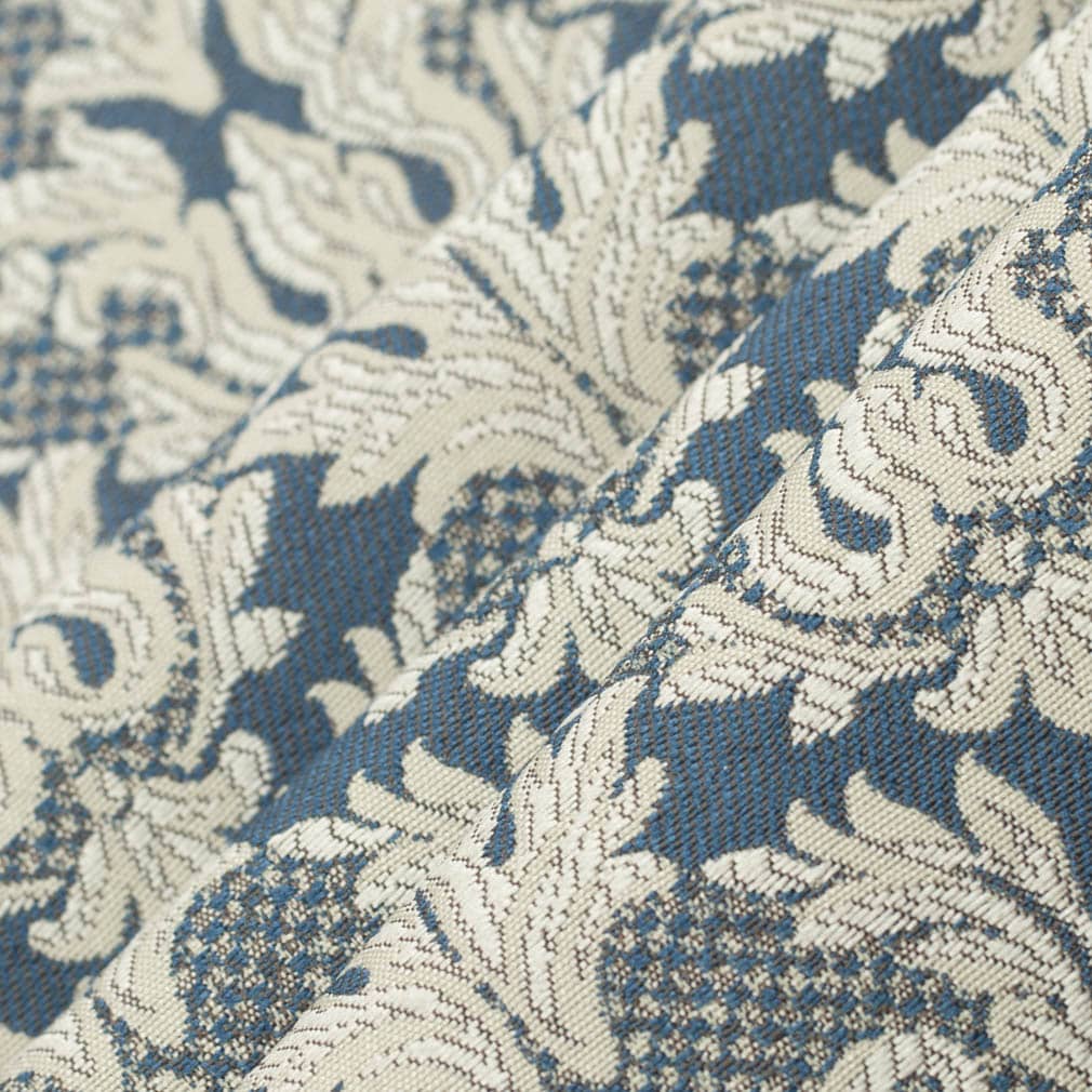 D3251 Abstract & Geometric,Damask Royal Trellis Blue Charlotte Fabrics