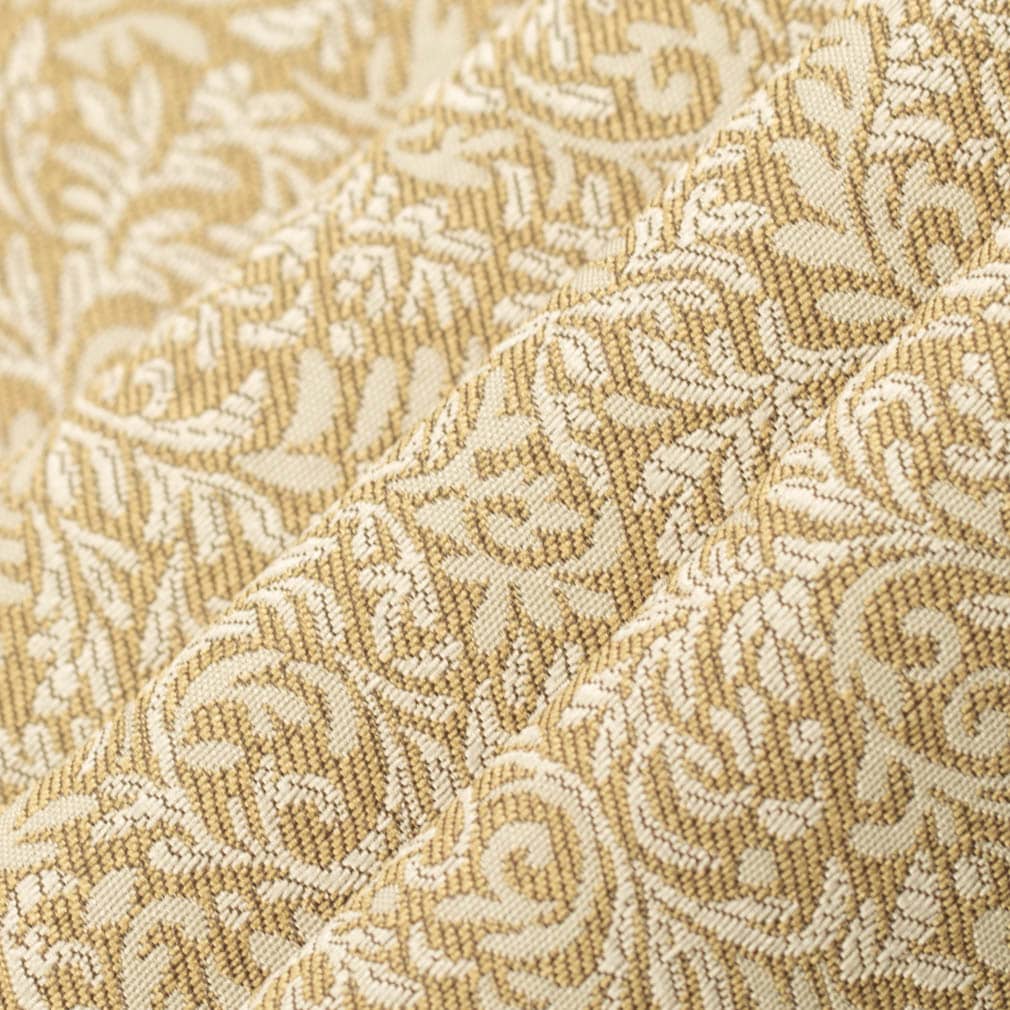 D3255 Leaves,Small Scale Gold Elise Gold & Yellow Charlotte Fabrics
