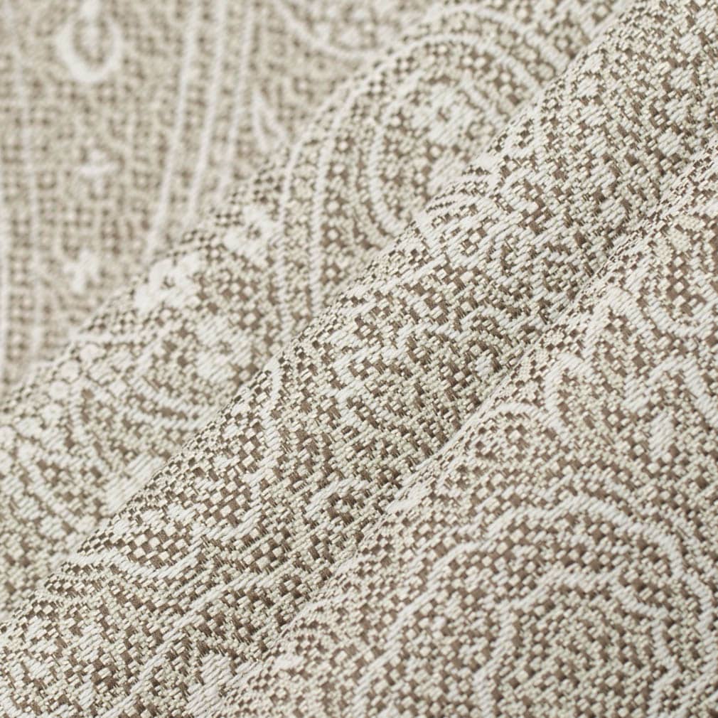 D3277 Paisley Marble Grove Beige & Taupe Charlotte Fabrics