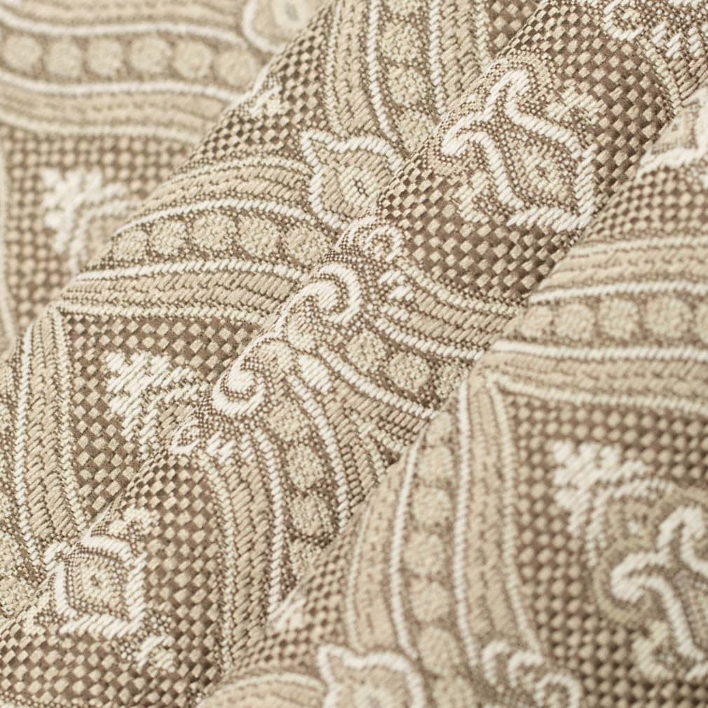 D3284 Abstract & Geometric,Damask Beige Ornate Beige & Taupe Charlotte Fabrics
