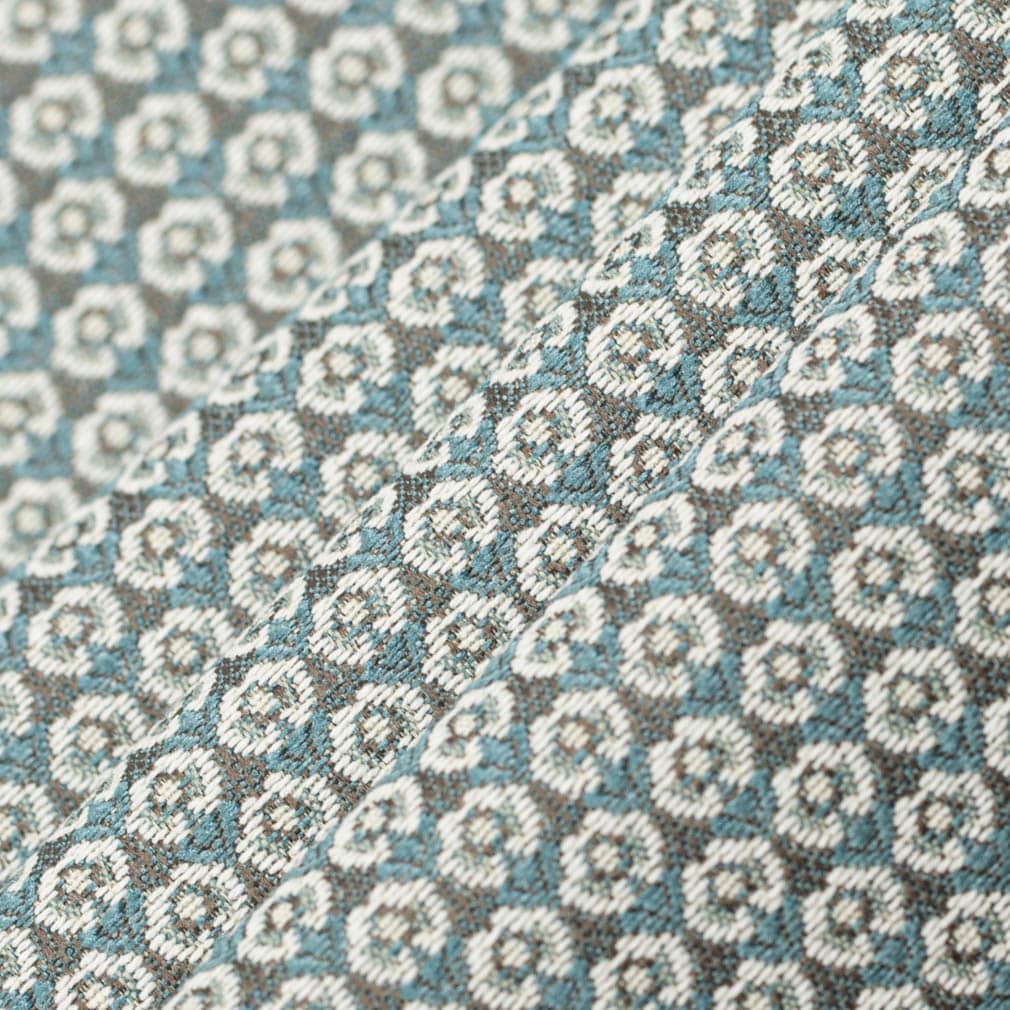 D3293 Abstract & Geometric,Small Scale Turquoise Petite Aqua & Teal Charlotte Fabrics