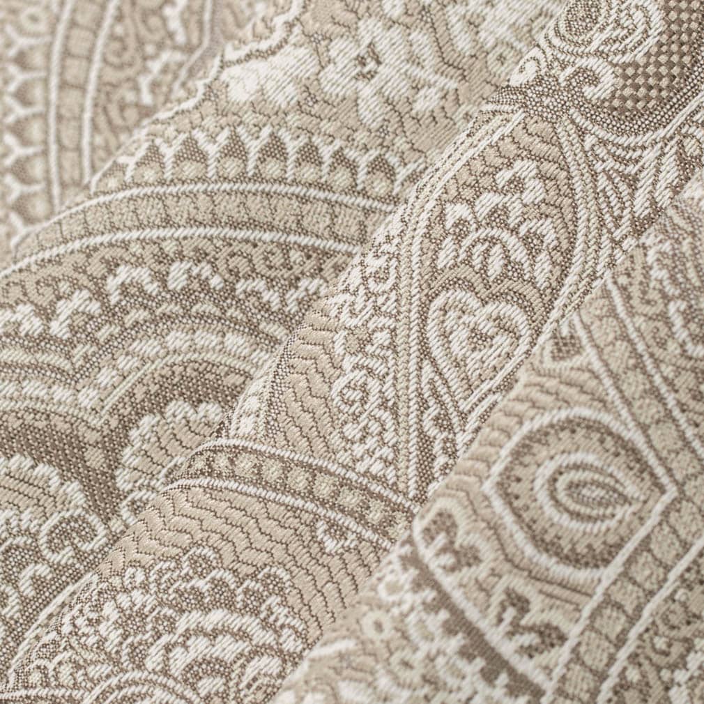 D3296 Damask Beige Flora Beige & Taupe Charlotte Fabrics