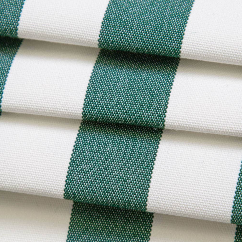 D3467 Stripe Tiki Forest Green Charlotte Fabrics
