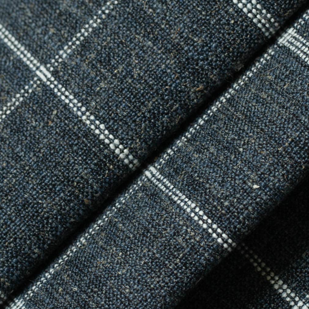 D3501 Plaid Midnight Blue Charlotte Fabrics