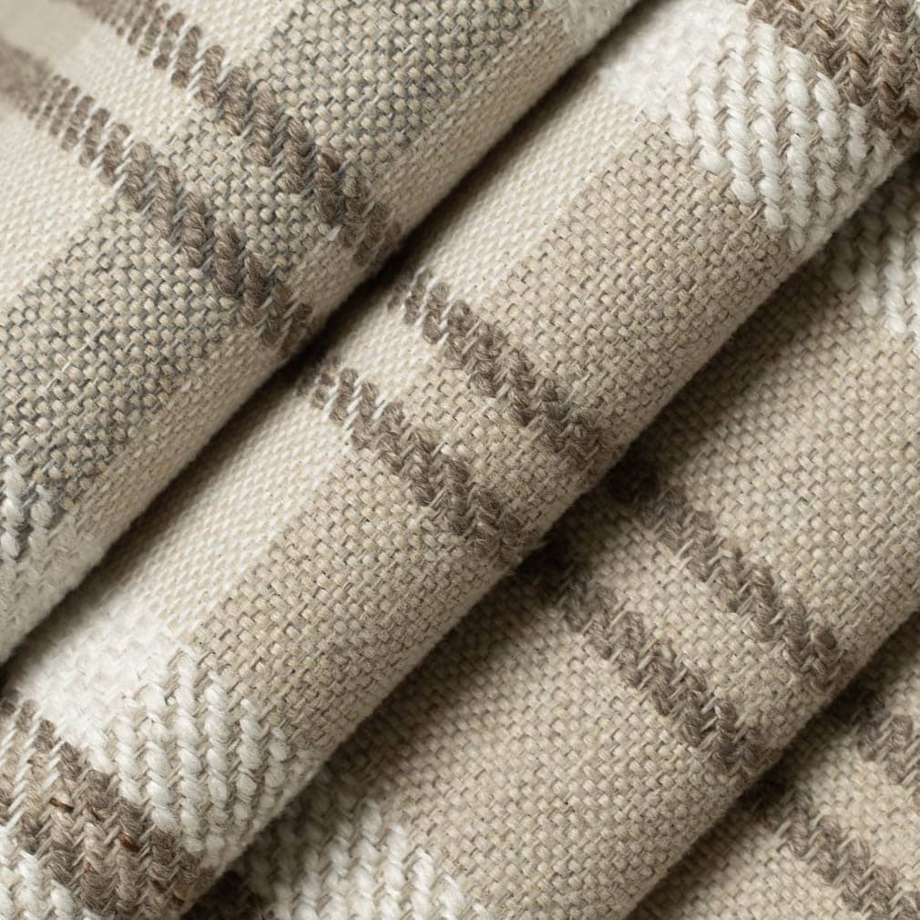 D3540 Plaid Latte Beige & Taupe,Brown Charlotte Fabrics