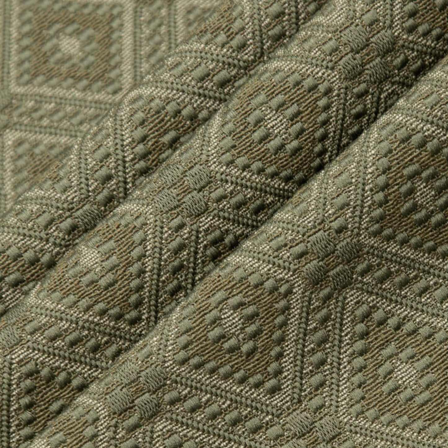 D3563 Abstract & Geometric,Diamonds Olive Diamond Green Charlotte Fabrics