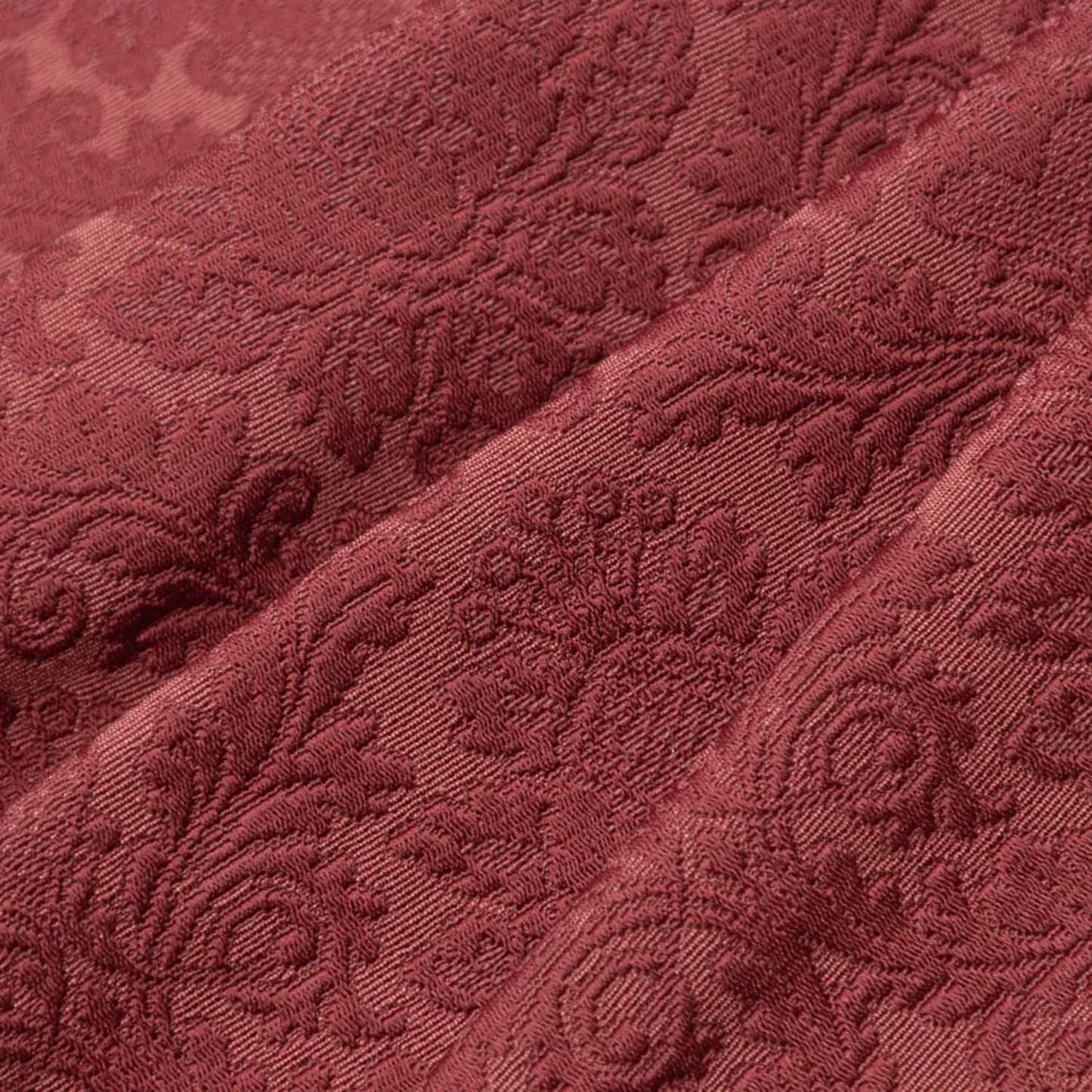 D3567 Damask Red Damask Red & Burgundy Charlotte Fabrics