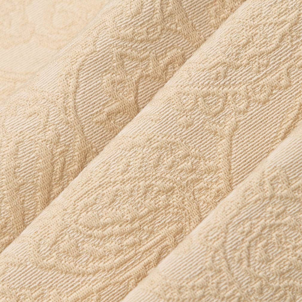 D3580 Paisley Cream Paisley Beige & Taupe Charlotte Fabrics